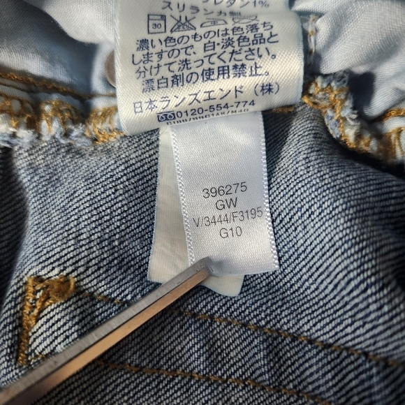 Lands End Womens Fit & Flare Medium Wash Blue Jeans-Size 16/33 - Picture 14 of 14